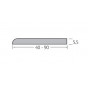 Afgeschuinde profiel 60 x 5.5 mm