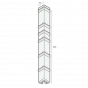 (2847) keralit uitwendig hoekstuk 350mm 