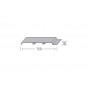 Stootvoegverbinding Sheffield eiken Wit 150 mm (voor rondkantpaneel) - VinyPlus
