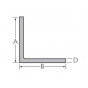 Gelijkzijdig hoekprofiel 50 x 50 x 2.0 mm