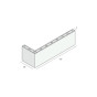 Holkamerprofiel 110x35x7 mm