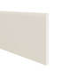 Afgeschuinde profiel 60 x 5.5 mm creme