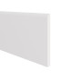 Afgeschuinde profiel 60 x 5.5 mm wit