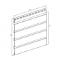 fronto gevebekleding eiken afmetingen