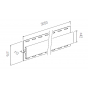 afmetingen fronto verbindingsprofiel