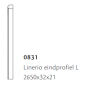 afmetingen eindprofiel linerio l