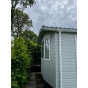 chalet bekleed met kunststof duafort rabat lichtgrijs