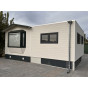 kunststof duafort vellingdelen 125 mm cremewit op chaletgevel