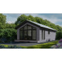 Chalet aurora in Eurotexx potdeksel sheffield eiken grijs