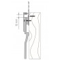 Eurotexx Dubbel Rabat - potdeksel 17mm ventilatie afsluitprofiel kunststof