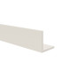 Gelijkzijdig hoekprofiel 20 x 20 x 2.0 mm creme