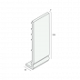 (2125) heering hardschuim dakrandpaneel 225x42x9 geprofileerd