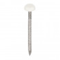 Polytop nagels RVS 50 mm Heering (100 st) verkeerswit (2192)