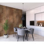 een muur en keuken compleet met SPC wandpaneel Rustica 265×120 - roestige betonlook