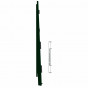 28744005 Keralit Eindkap links (Potdeksel 177) monumentengroen