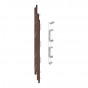 28844205 Keralit Eindkap links (Sponningdeel 190) bruin eiken 