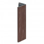 28064240 Keralit eindprofiel 17 mm bruin eiken