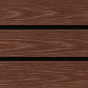 op deze foto zie je keralit sponningdeel 143 bruin eiken Shadowline gemonteerd horizontaal