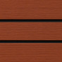 op deze foto zie je keralit sponningdeel 143 californian redwood Shadowline gemonteerd horizontaal