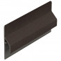 donkerbruin keralit trim/kraal aansluitprofiel (dakrand) (2843)