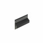 Zwart eiken keralit trim/kraal ventilatieprofiel (gevel) (2849)