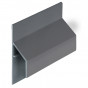 28108960 keralit trim/kraal aansluitprofiel dustgrey (gevelbekleding)