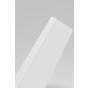 Wit Omrandingsprofiel kunststof plafond 2-delig
