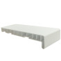 Novaboard vensterbank 250 mm Wit