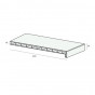 Lignodur stonelook vensterbank 300mm afmeting