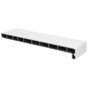 Lignodur stonelook vensterbank 300 mm Wit