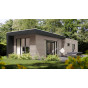 Chalet nova in VinyPlus rondkant vergrijsd redcedar