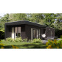 Chalet nova in VinyPlus rondkant donkerbruin