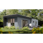 Chalet nova in VinyPlus rondkant grijs