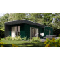 Chalet nova in VinyPlus rondkant mosgroen
