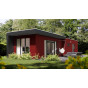 Chalet nova in VinyPlus rondkant rood