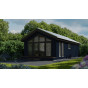 Chalet aurora in VinyPlus rondkant blauw