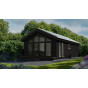Chalet aurora in VinyPlus rondkant donkerbruin