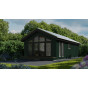 Chalet aurora in VinyPlus rondkant groen