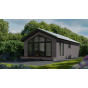 Chalet aurora in VinyPlus rondkant quartzgrijs