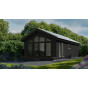 Chalet aurora in VinyPlus rondkant zwart