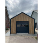 garage bekleed met kunststof vinyplus sponningdeel rondkant turners eiken shadow
