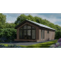 Chalet aurora in VinyPlus rondkant vergrijsd redcedar shadow
