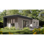 Chalet aurora in VinyPlus Vario vergrijsd redcedar