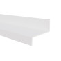 Z-profiel 20 x 75 x 35 x 3 mm wit
