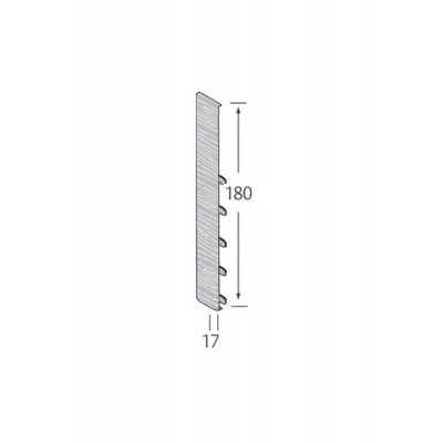 Stootvoegverbinding 180 mm (voor potdeksel)
