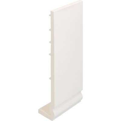 heering hardschuim dakrandpaneel wit 300x42x9 geprofileerd (2129)