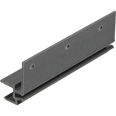 grafietzwart keralit montageprofiel 10 mm (2867)