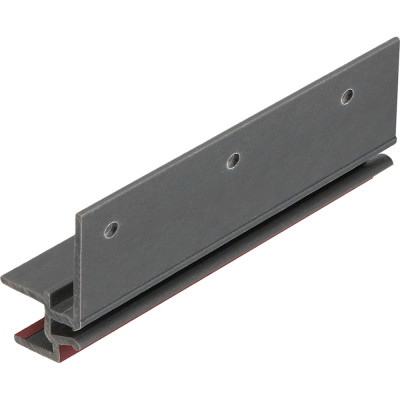 wijnrood keralit montageprofiel 10 mm (2867)