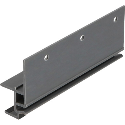 Grafietzwart keralit montageprofiel 17 mm (2877)