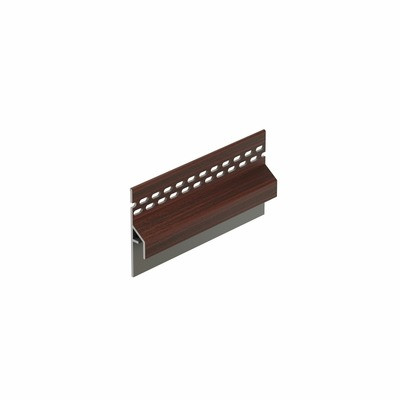 Mahonie keralit trim/kraal ventilatieprofiel (dakrand) (2833)